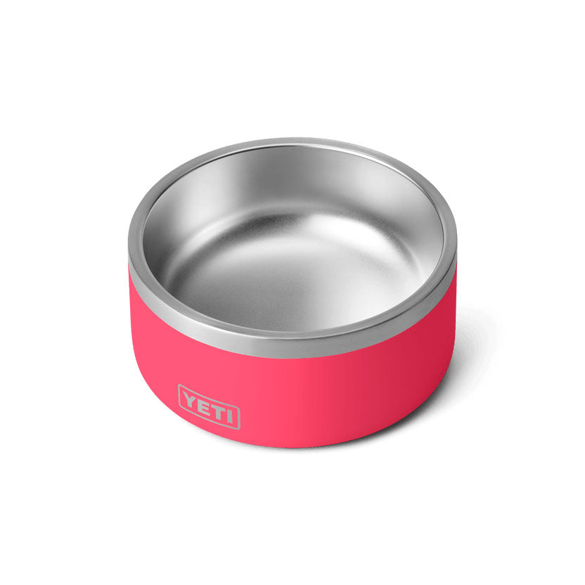 Pink yeti new arrivals dog bowl