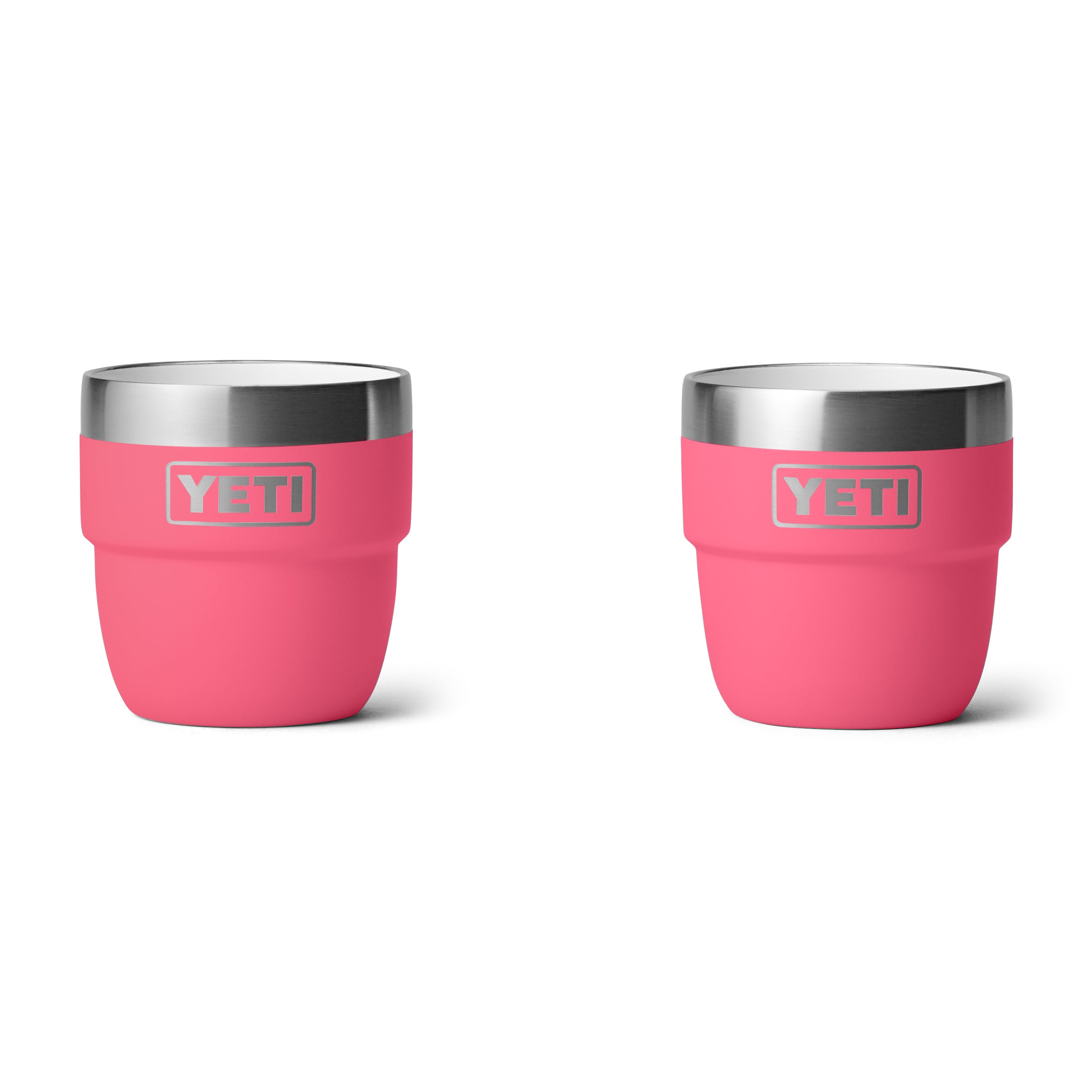 RAMBLER® 4 OZ (118 ML) STACKABLE CUPS (2 PACK) Tropical Pink