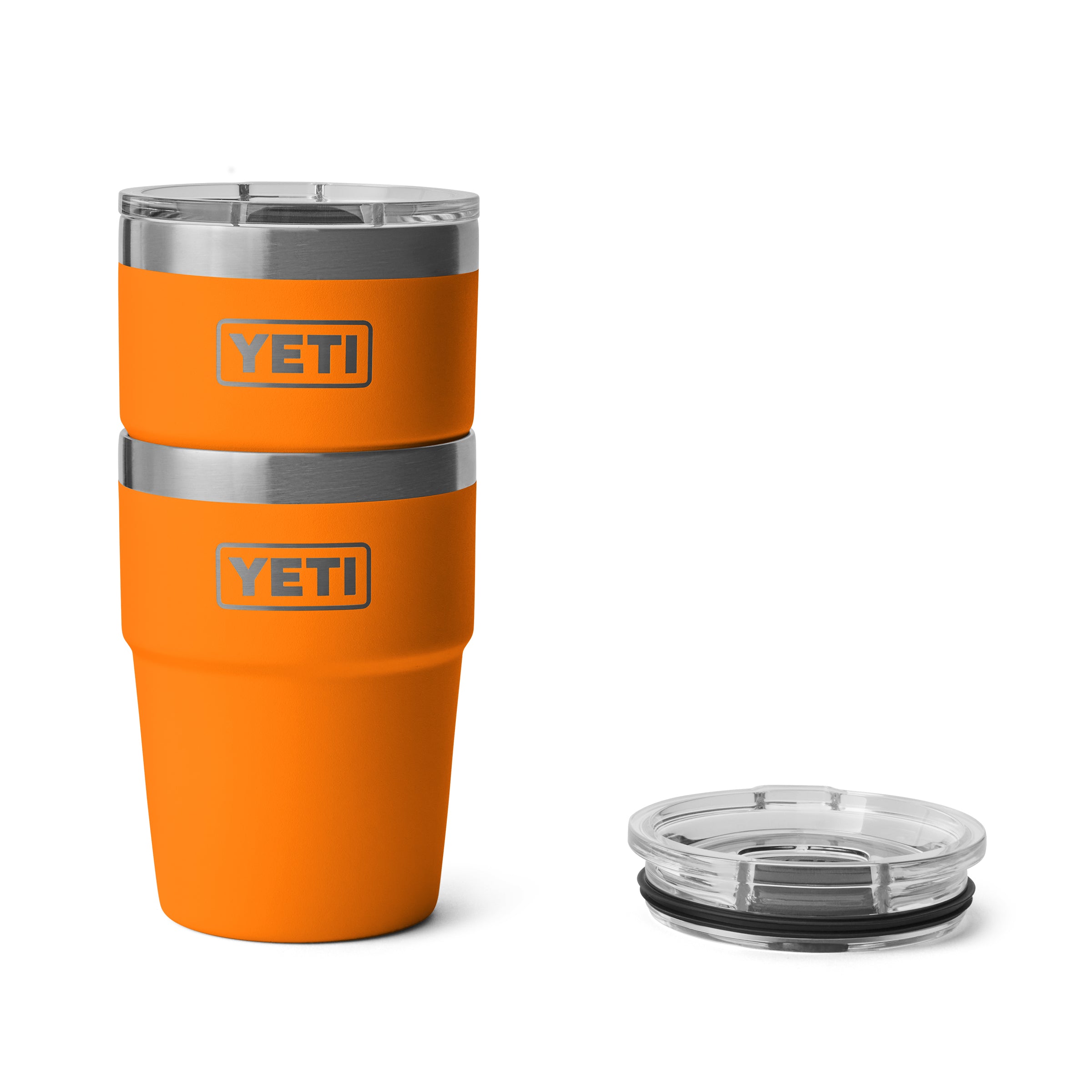 RAMBLER® 16 OZ (475 ML) STACKABLE CUP King Crab Orange