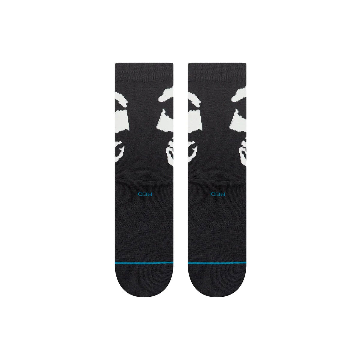 BEWARE CREW SOCK Black