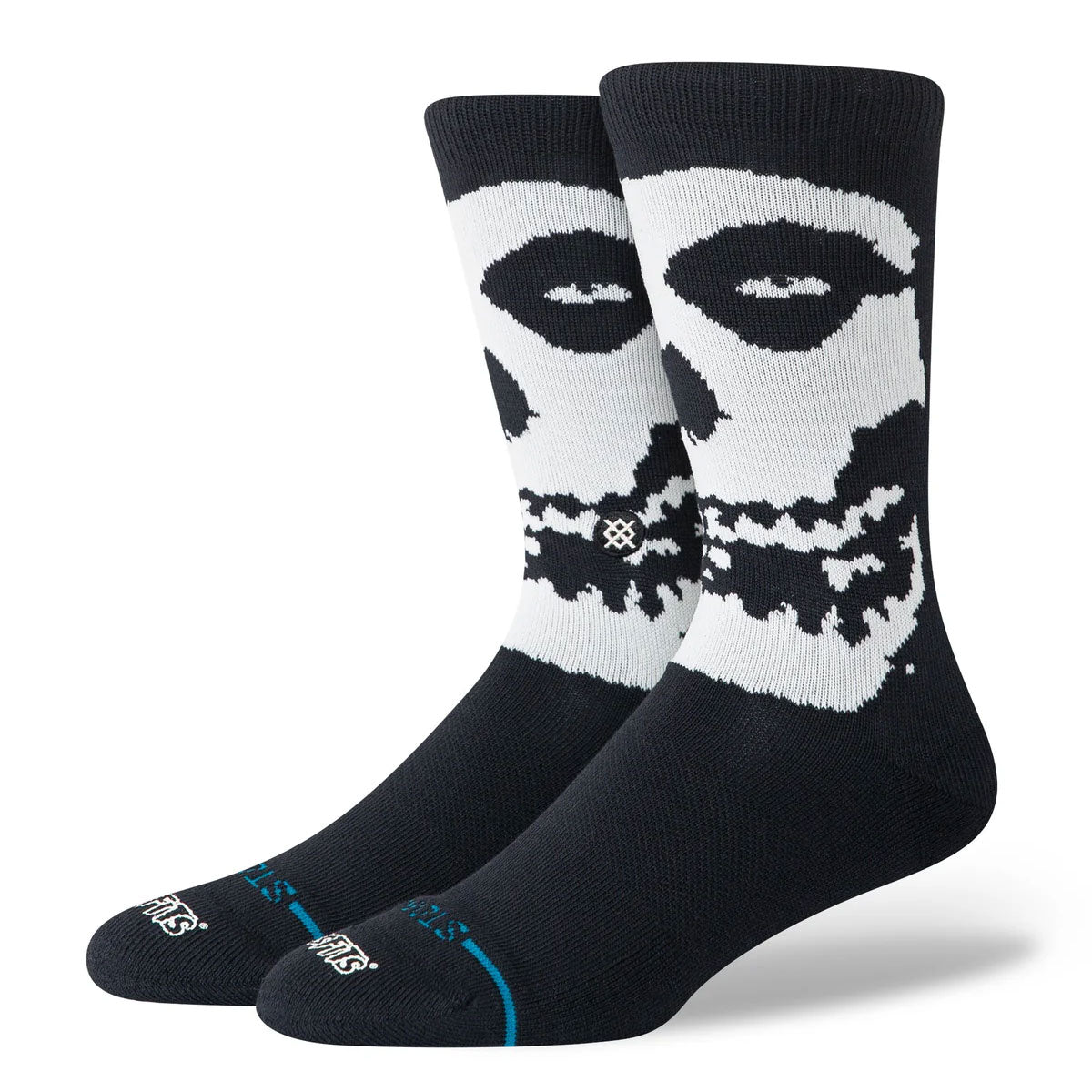 BEWARE CREW SOCK Black