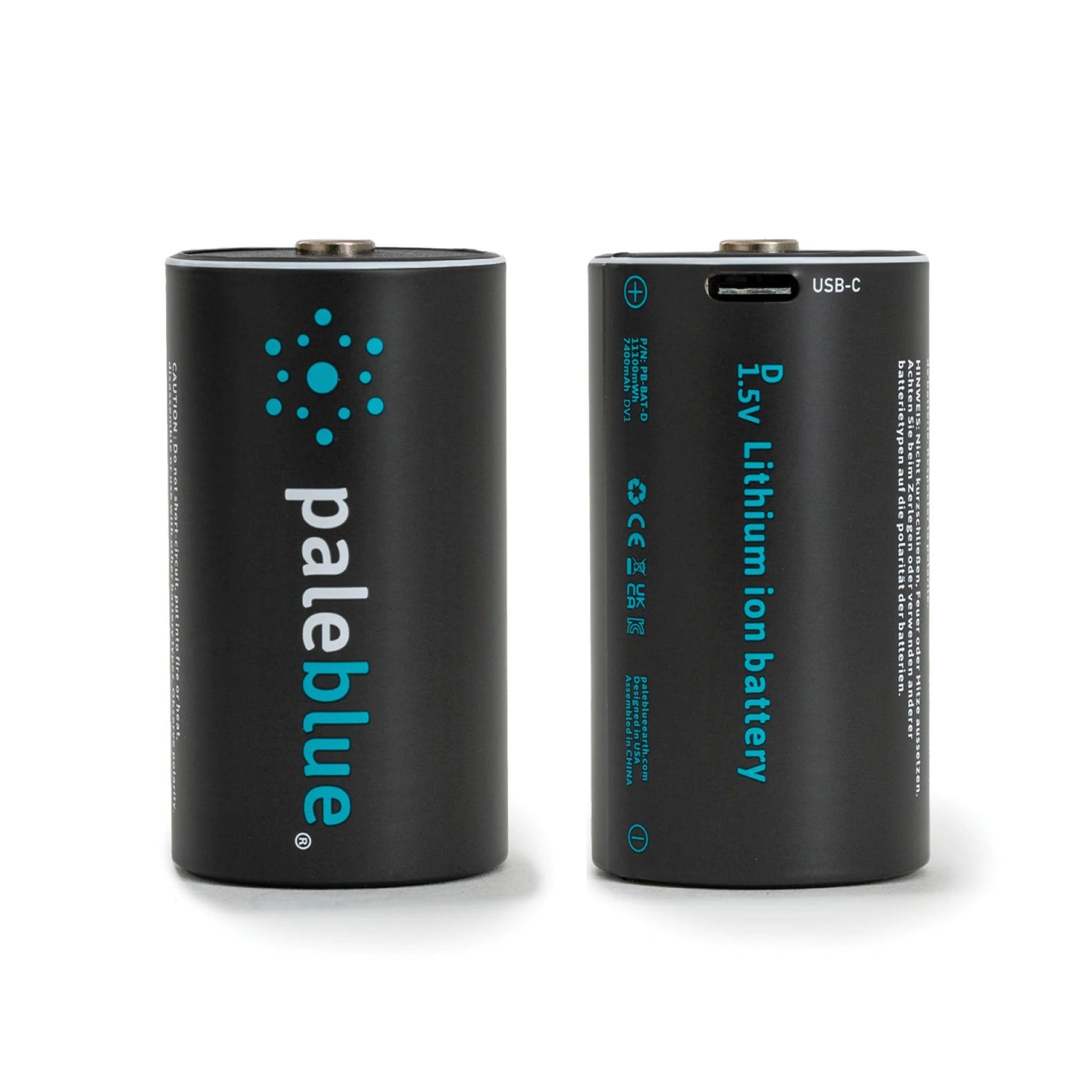 D USB-C Rechargeable Batteries