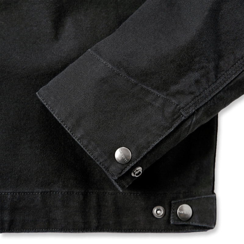 RE-ENGINEERED DUCK DETROIT JACKET Black