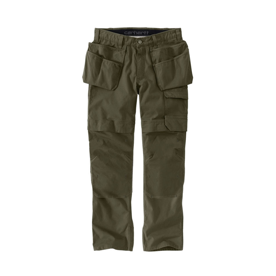 STEEL RIPSTOP MULTI-POCKET WORK PANTS Moss