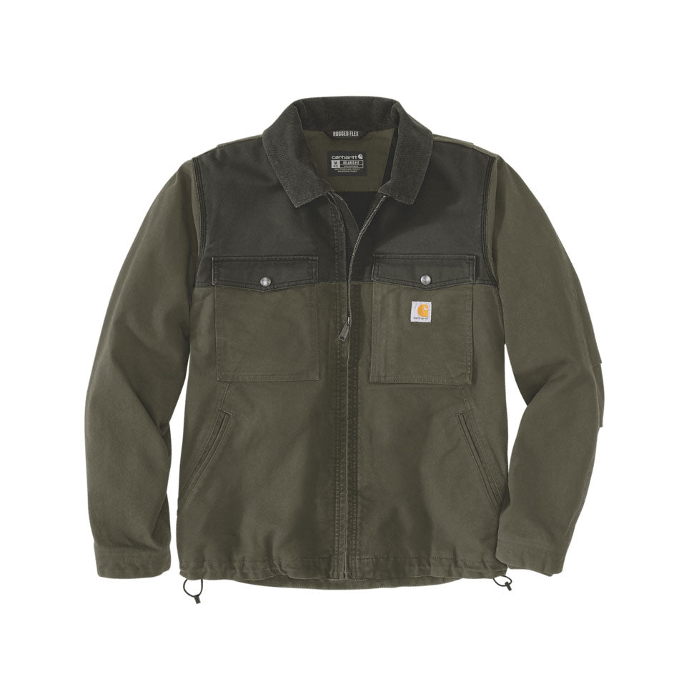MONTANA RUGGED FLEX DUCK INSULATED JACKET Moss/Olive