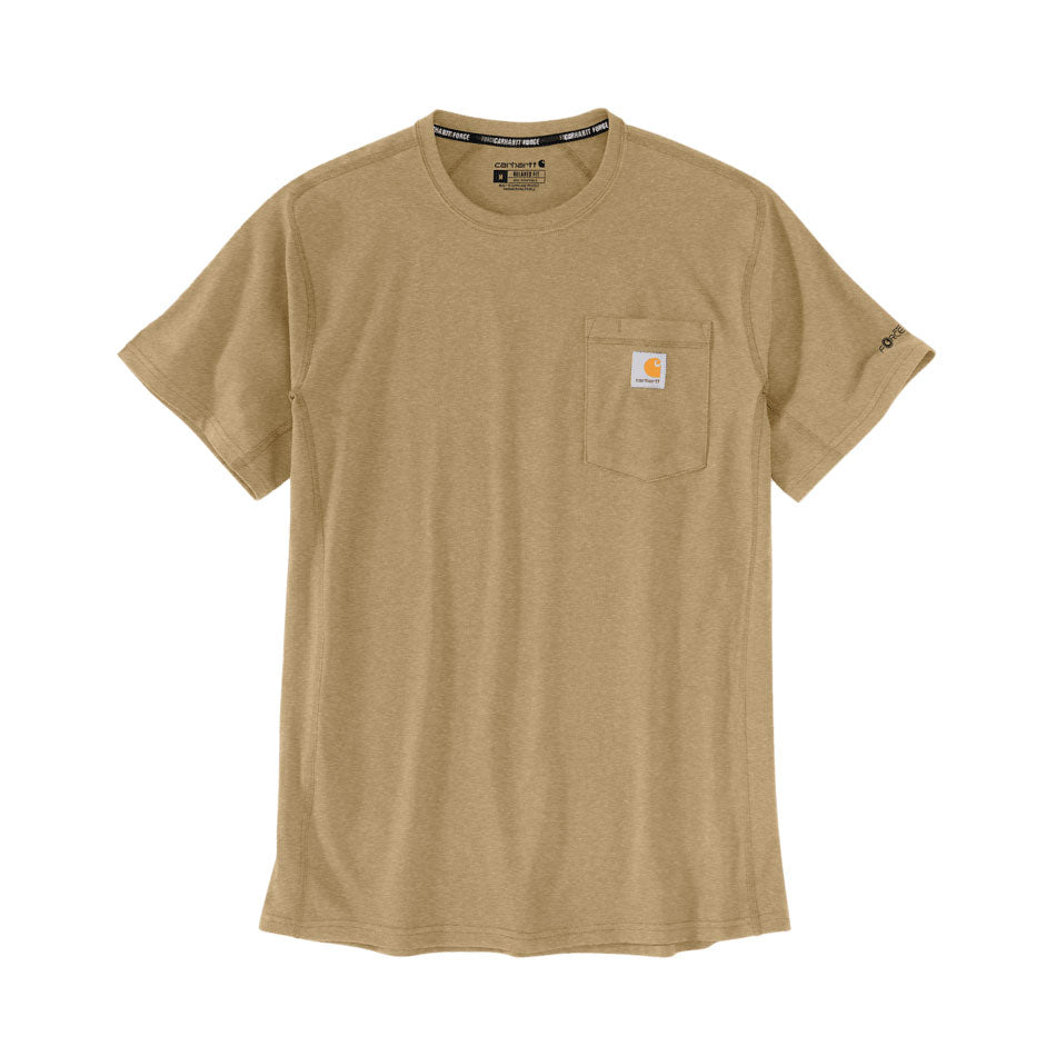 FORCE FLEX POCKET T-SHIRT Sandstone Heather