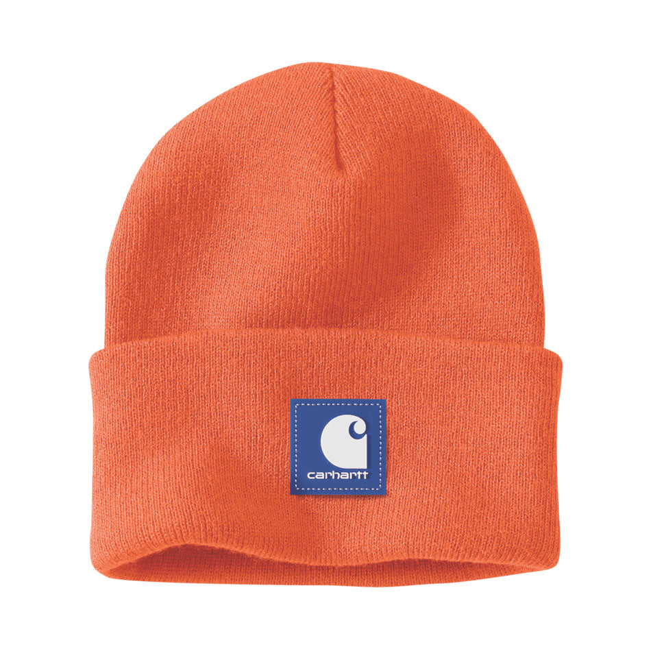 RUBBER PATCH WATCH HAT Brite Orange