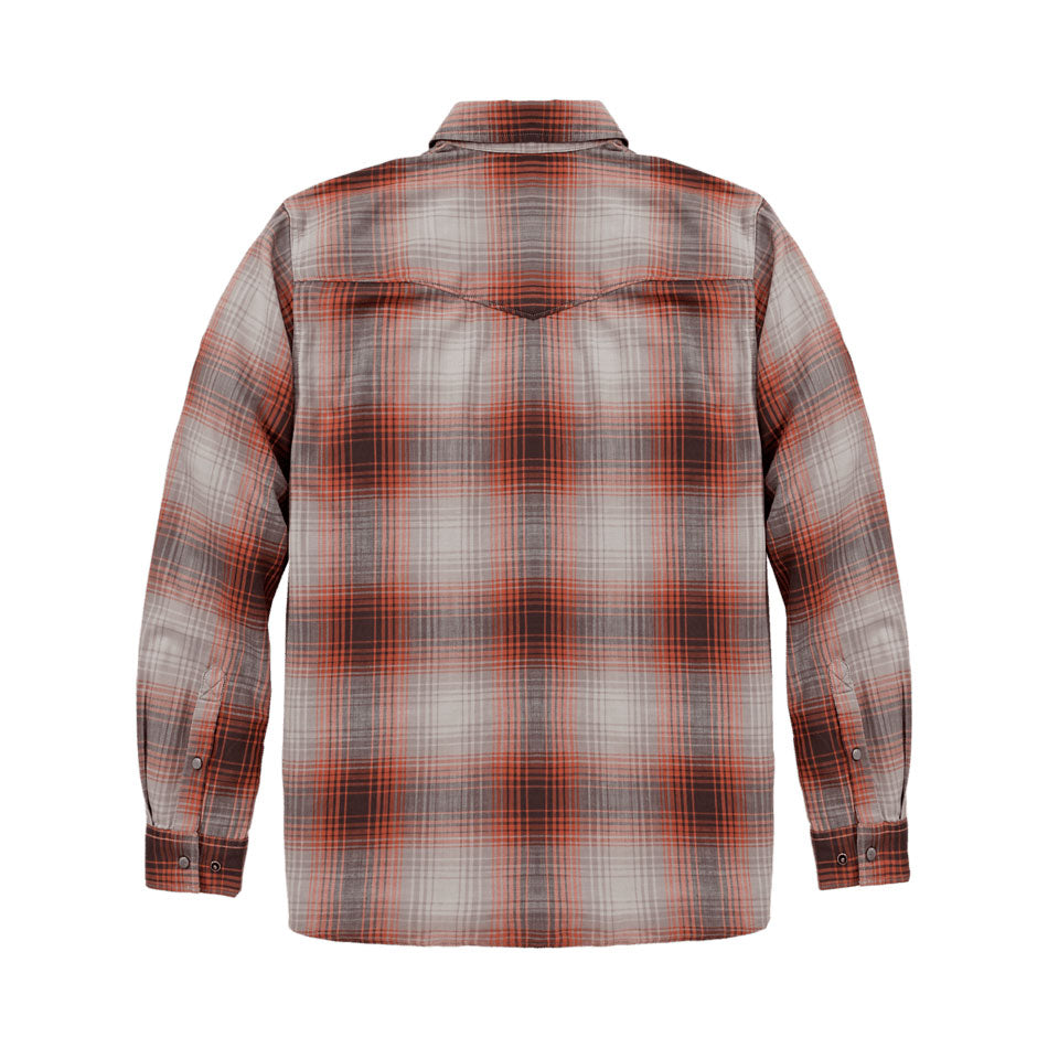 MONTANA LONG SLEEVE PLAID SHIRT Dark Clove