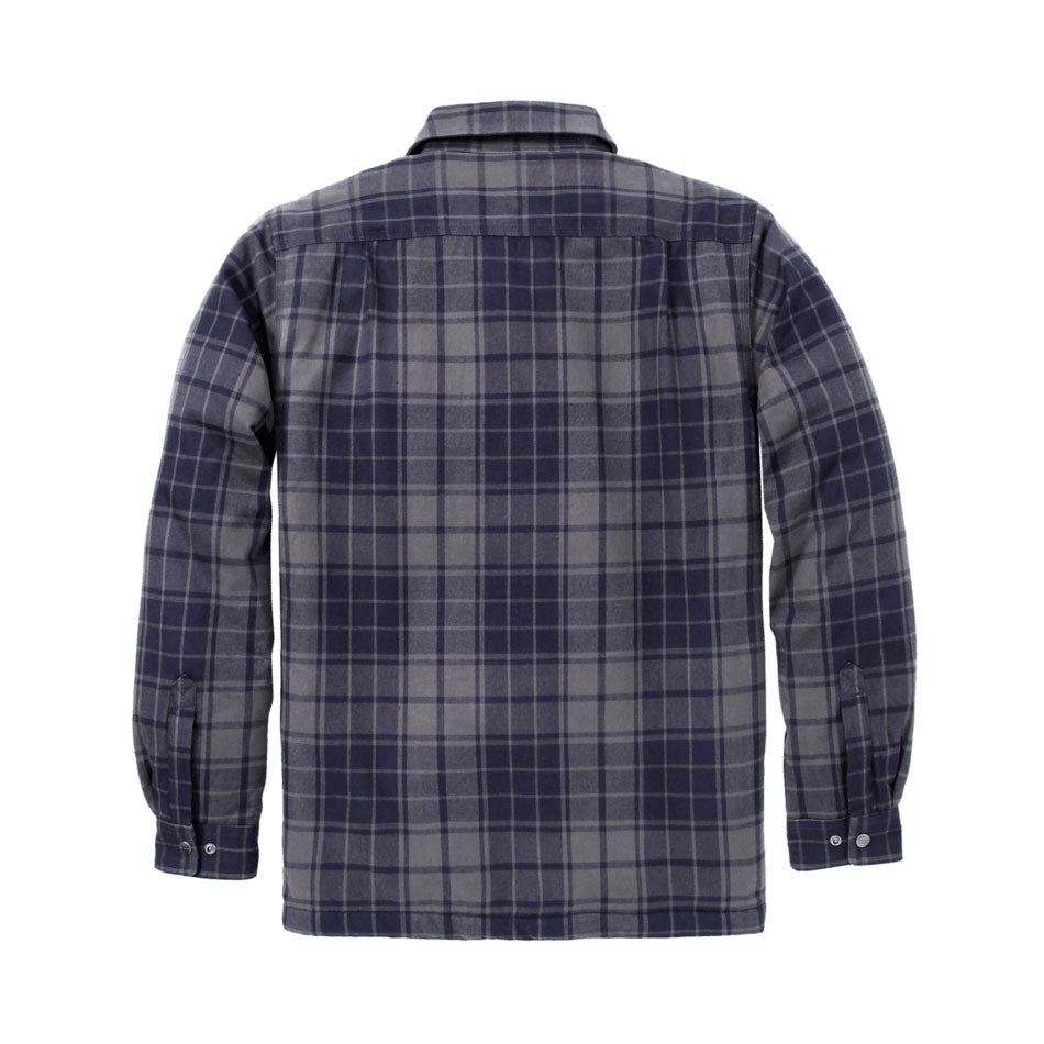 HEAVYWEIGHT FLANNEL SHERPA-LINED SHIRT JAC Navy/Shadow