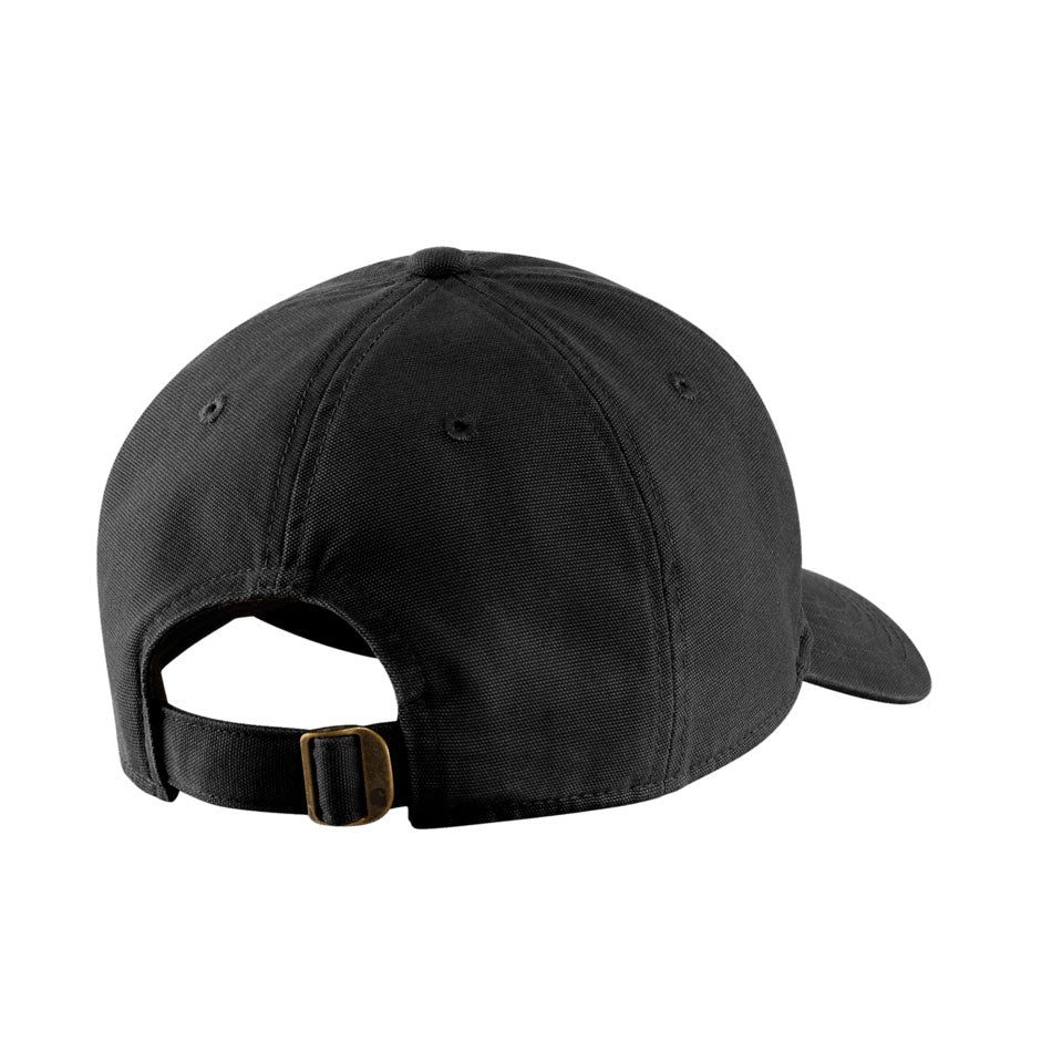 WOMENS HEART PATCH CANVAS CAP Black