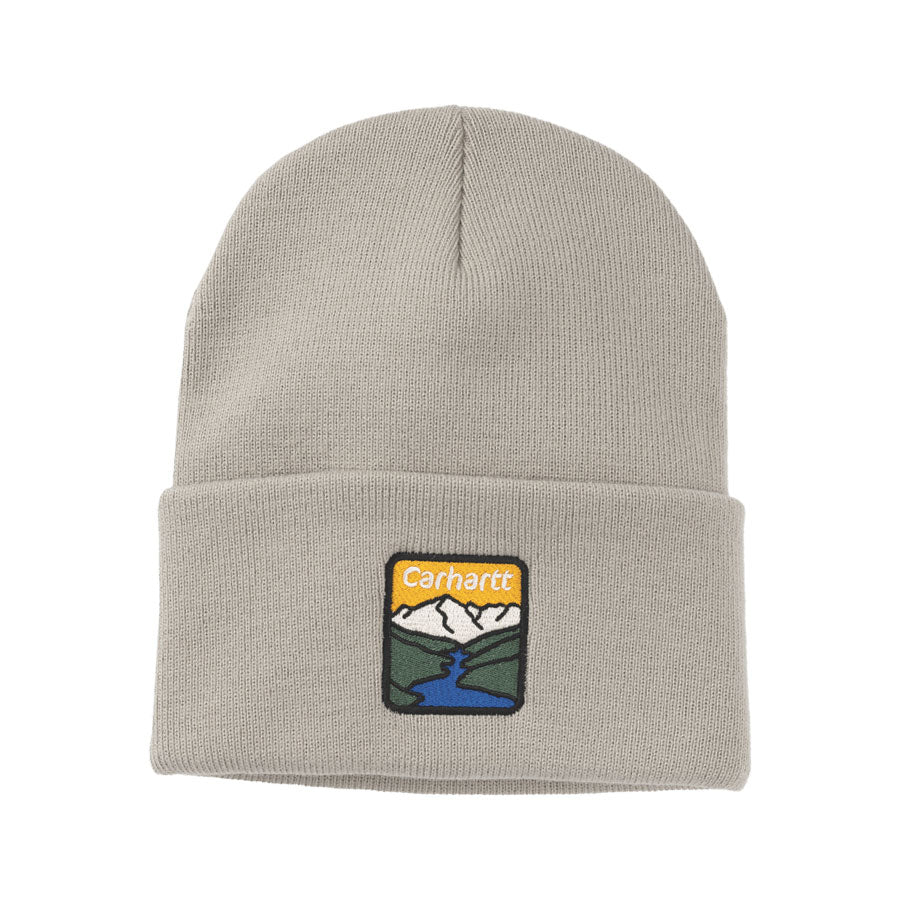 RIVER CUFFED BEANIE Gray Dunes