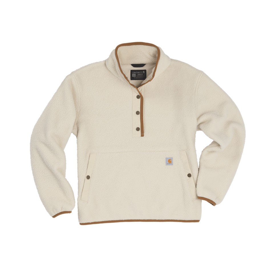WOMENS HIGHLAND FLEECE PULLOVER Oat Milk