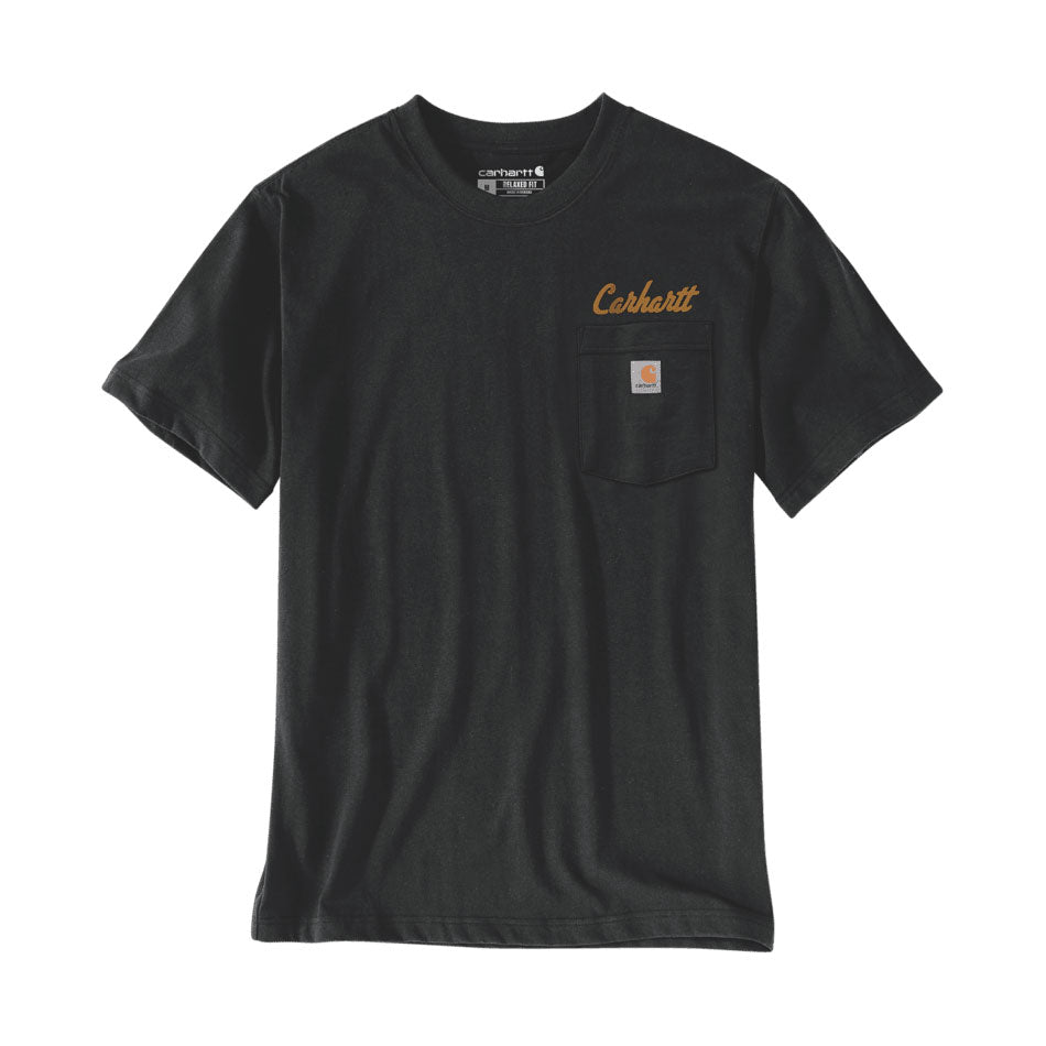 LIGHTWEIGHT IRVINE HARDWORK T-SHIRT Black