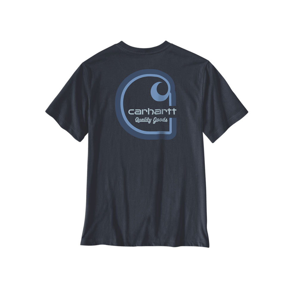 LIGHTWEIGHT IRVINE MULTI COLOR C T-SHIRT Navy