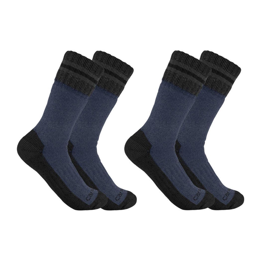 MEN'S HEAVYWEIGHT BOOT SOCK DENIM * 2-Pack