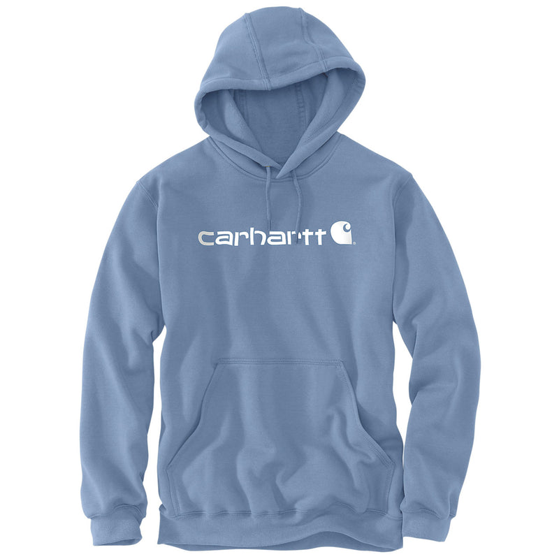 Signature Logo Midweight Hoodie Skystone