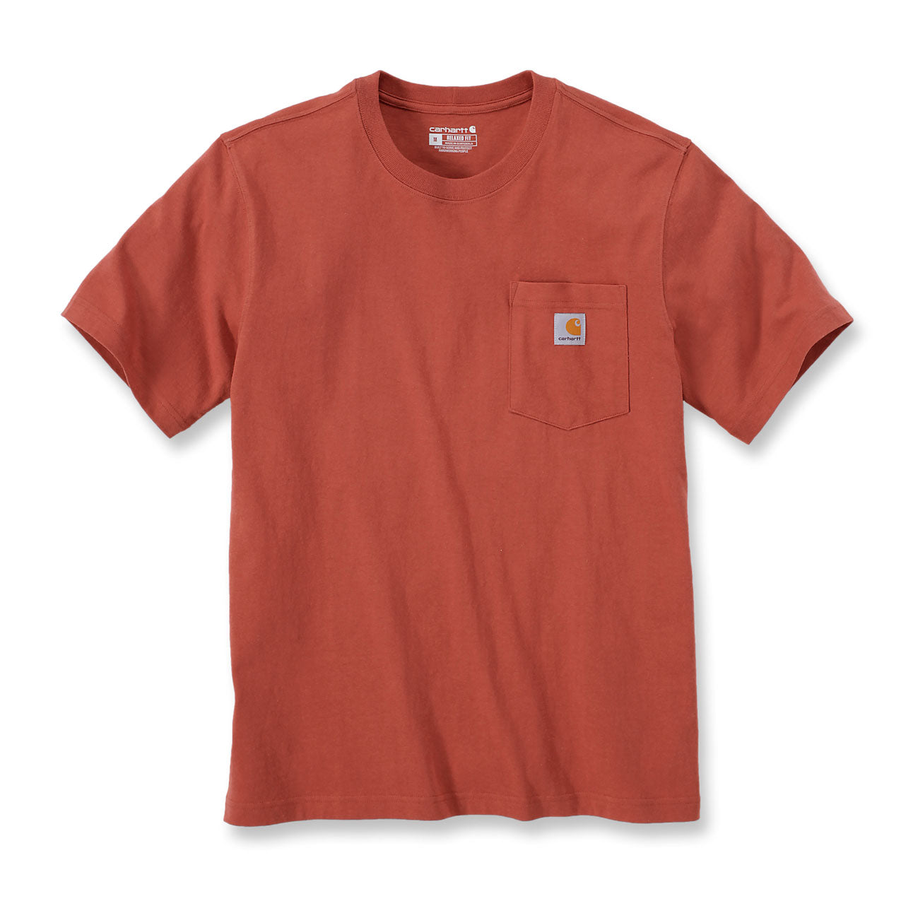 WORKWEAR POCKET T-SHIRT Terracotta