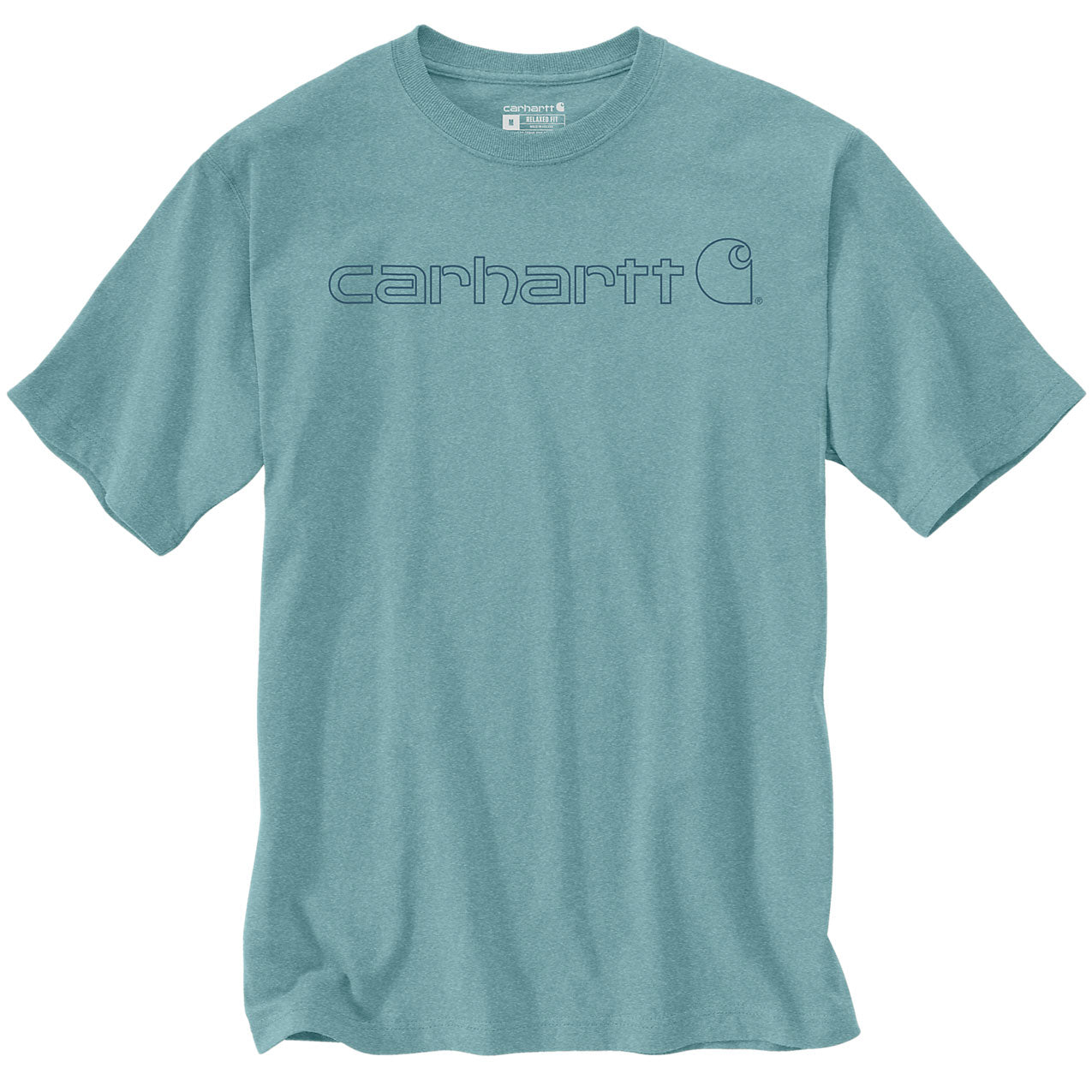 WORKWEAR CORE LOGO T-SHIRT  Summer Blue Heather