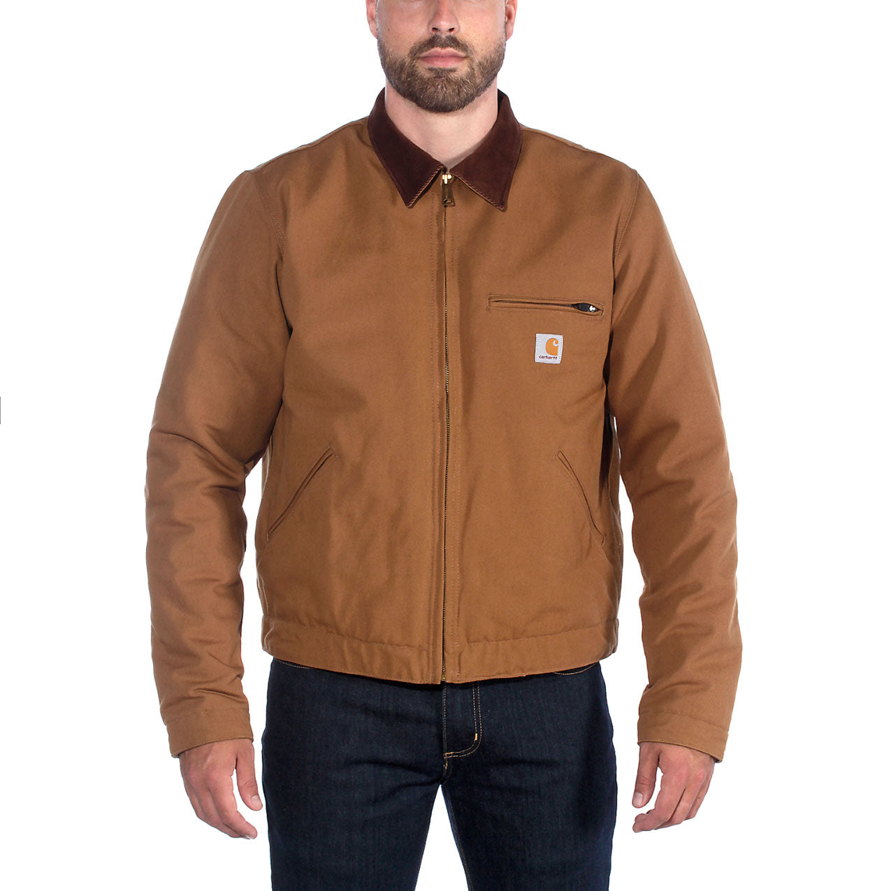 DUCK DETROIT JACKET Carhartt Brown