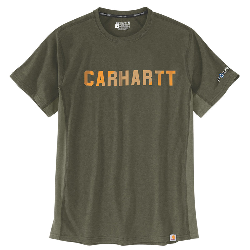 FORCE FLEX GRAPHIC T-SHIRT Basil Heather