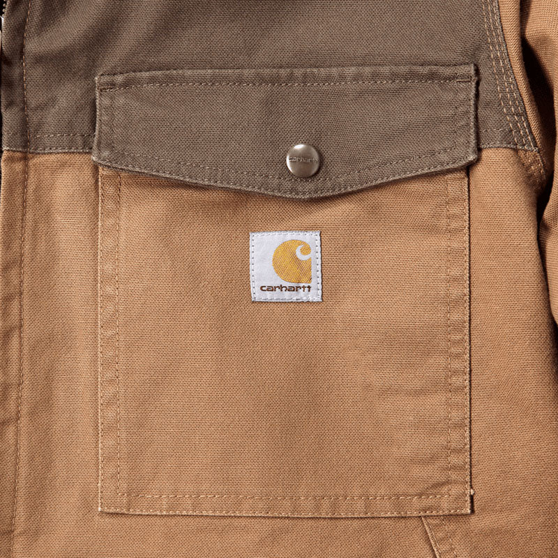 MONTANA RUGGED FLEX DUCK INSULATED JACKET Carhartt Brown/Coffee