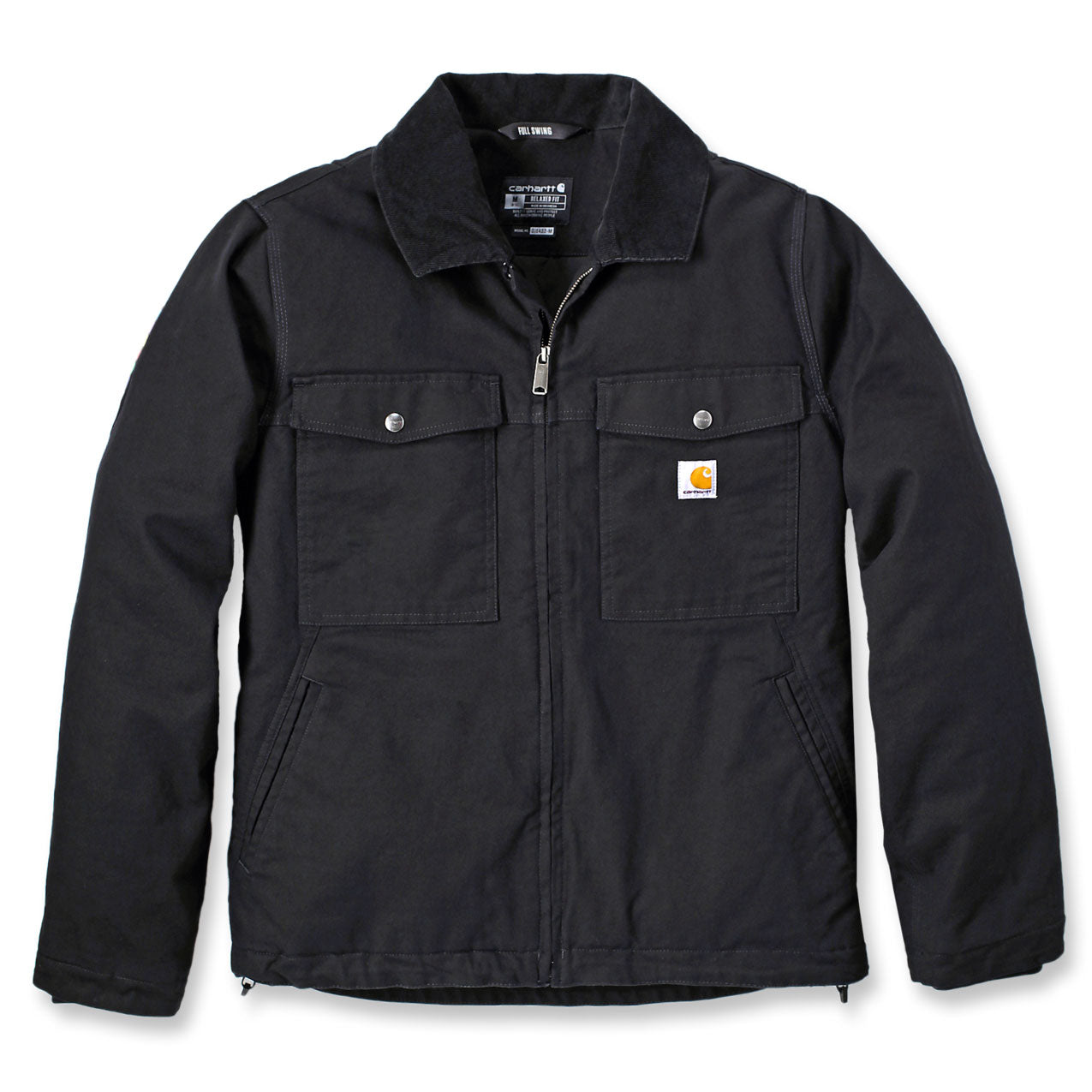 MONTANA RUGGED FLEX DUCK INSULATED JACKET Black