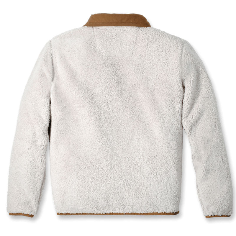 WOMENS LOOSE FIT FLEECE PULLOVER Oat Milk