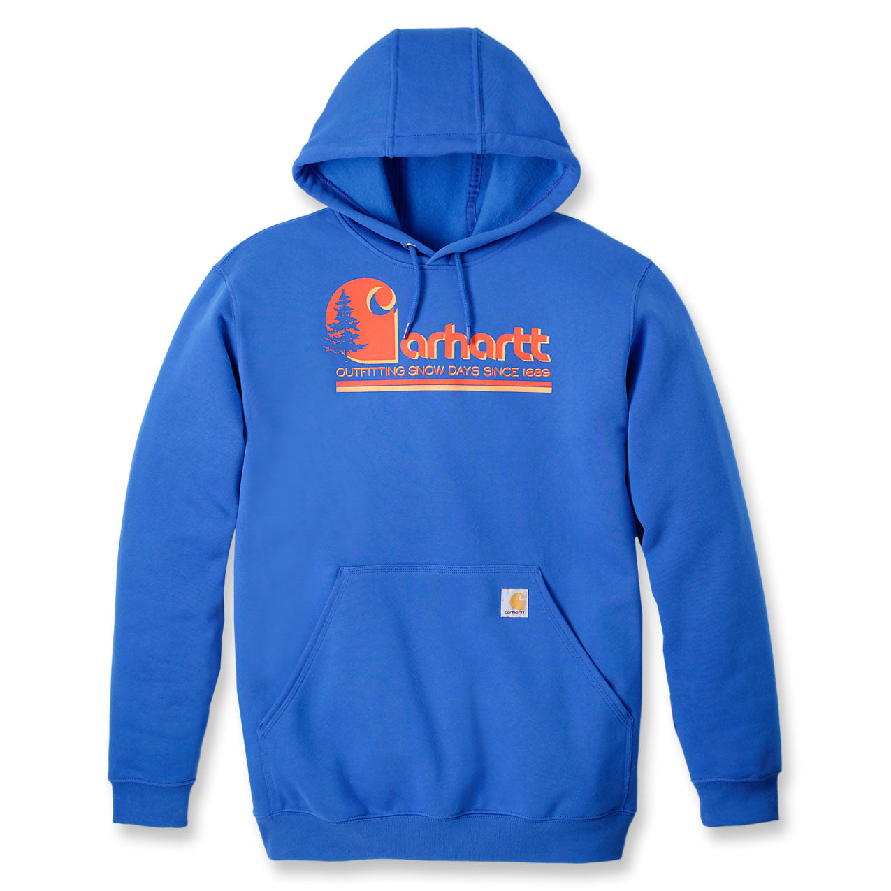 MIDWEIGHT TREE GRAPHIC HOODIE Beacon Blue