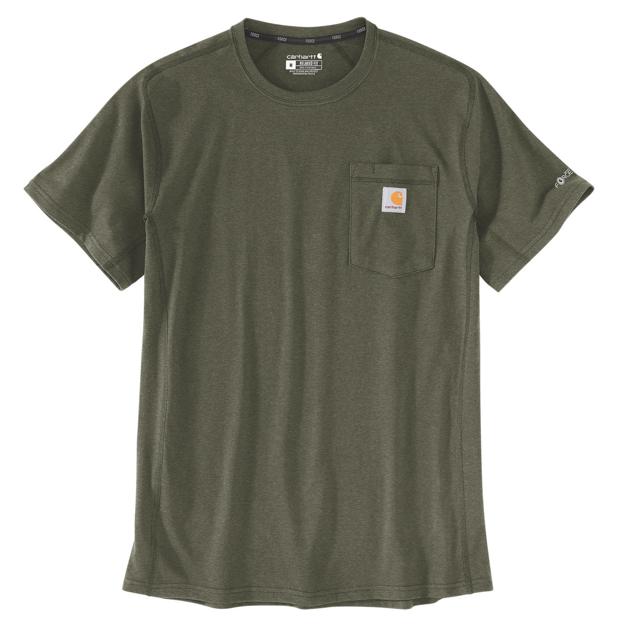 FORCE FLEX POCKET T-SHIRT Basil Heather