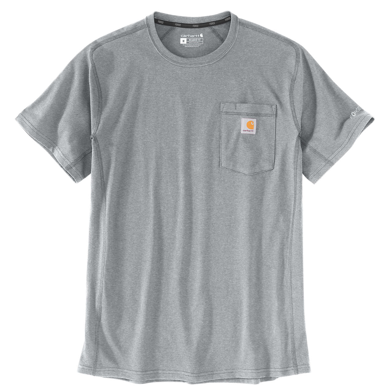 FORCE FLEX POCKET T-SHIRT Heather Grey