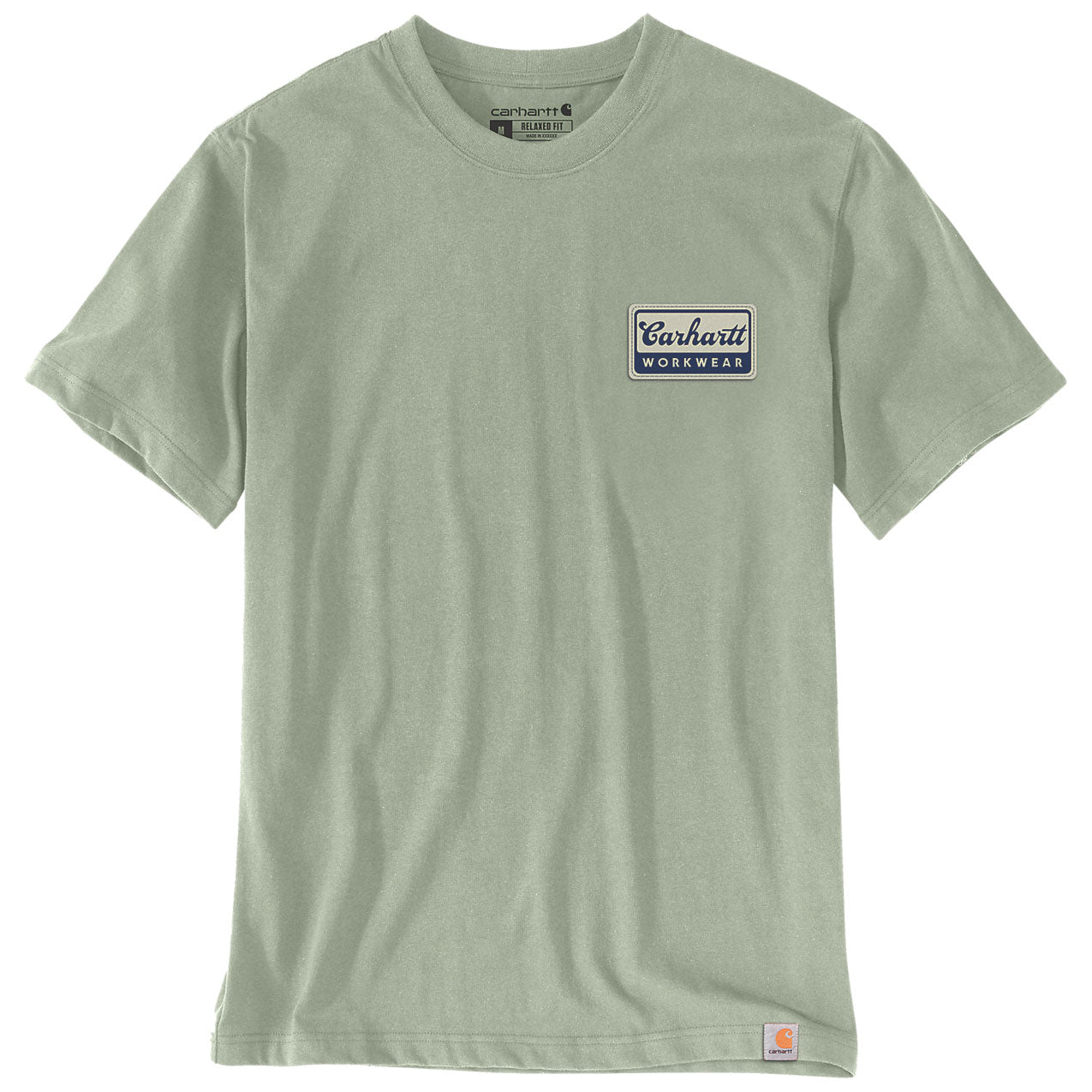 LIGHTWEIGHT SCRIPT PATCH T-SHIRT Sage