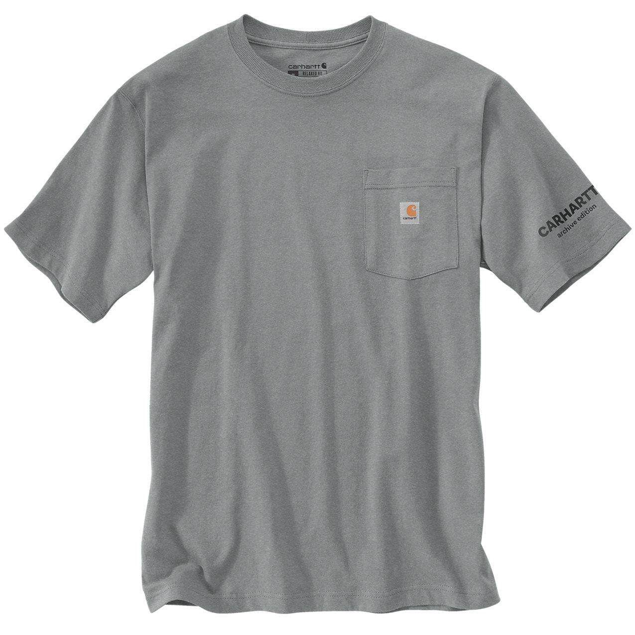 LIGHTWEIGHT CAR GRAPHIC POCKET T-SHIRT Weathered Ash Heather