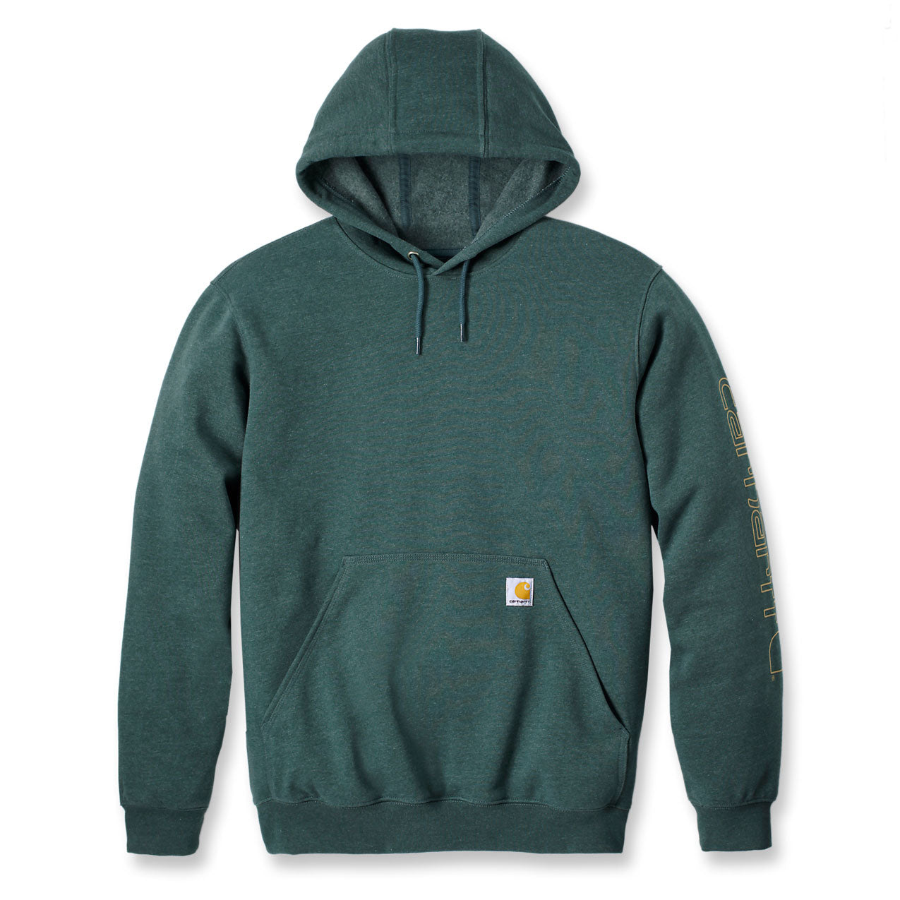 MIDWEIGHT SLEEVE LOGO HOODIE Frosted Balsam Heather