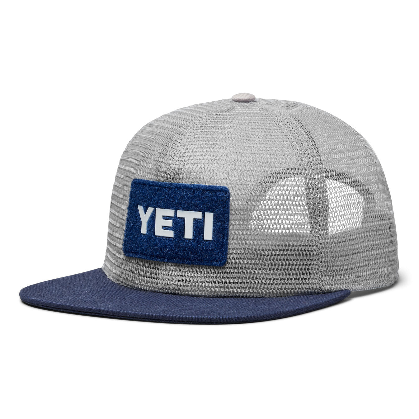 YETI® Velcro Badge Flat Brim Mesh Hat