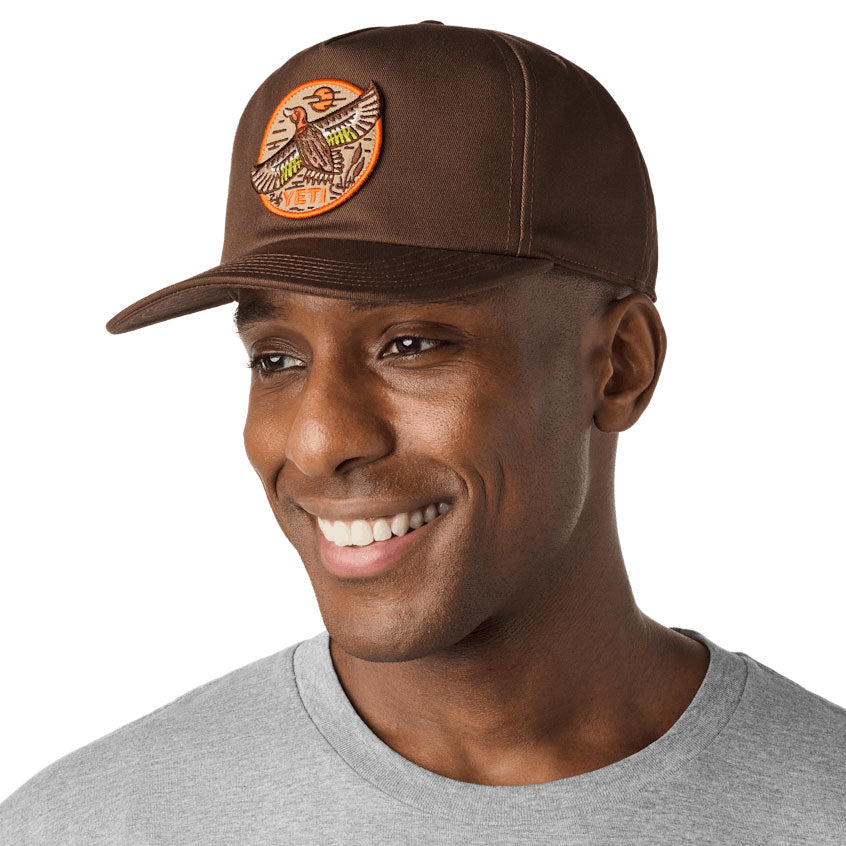 BUILT FOR THE WILD DUCK Flat Brim Hat