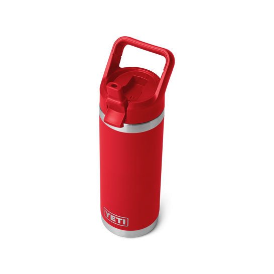 RAMBLER® 18 OZ (532 ML) BOTTLE WITH STRAW CAP Rescue Red