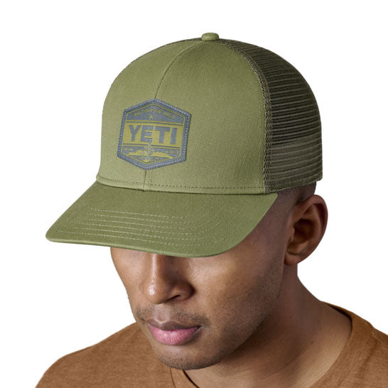 BFTW S23 TRUCKER HAT Dark Moss
