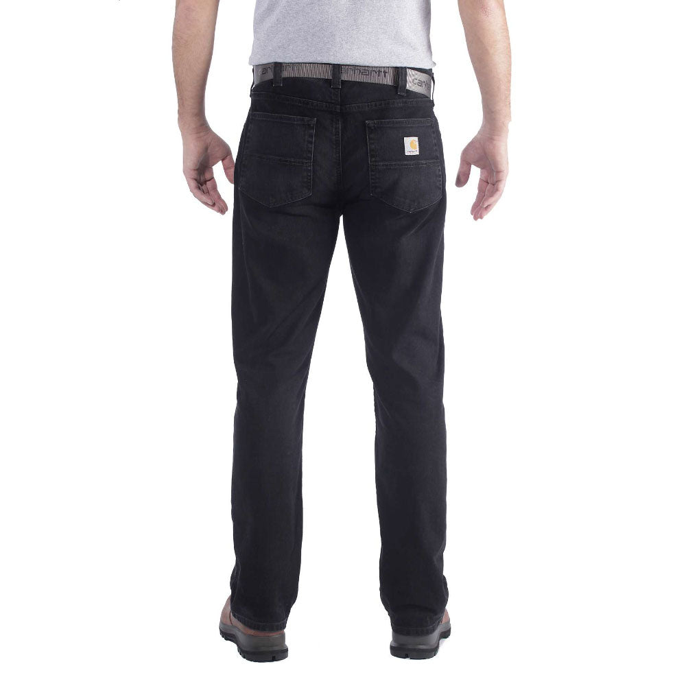 Rugged Flex Relaxed Straight Jean Dusty Black