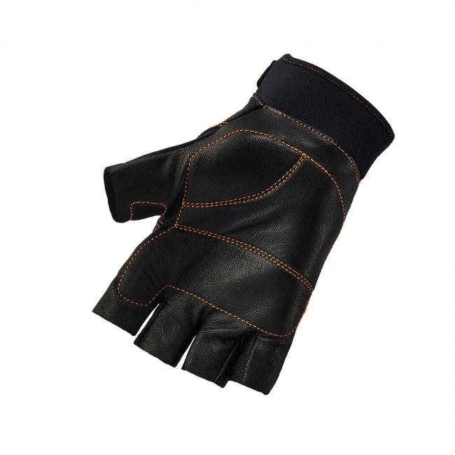 ProFlex® 901 Half-Finger Leather Impact Gloves