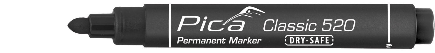 Pica Classic 520 Permanent Marker Black