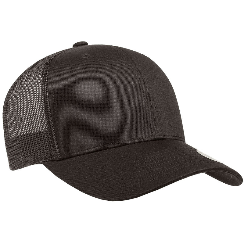 YP CLASSICS® RETRO TRUCKER CAP Black