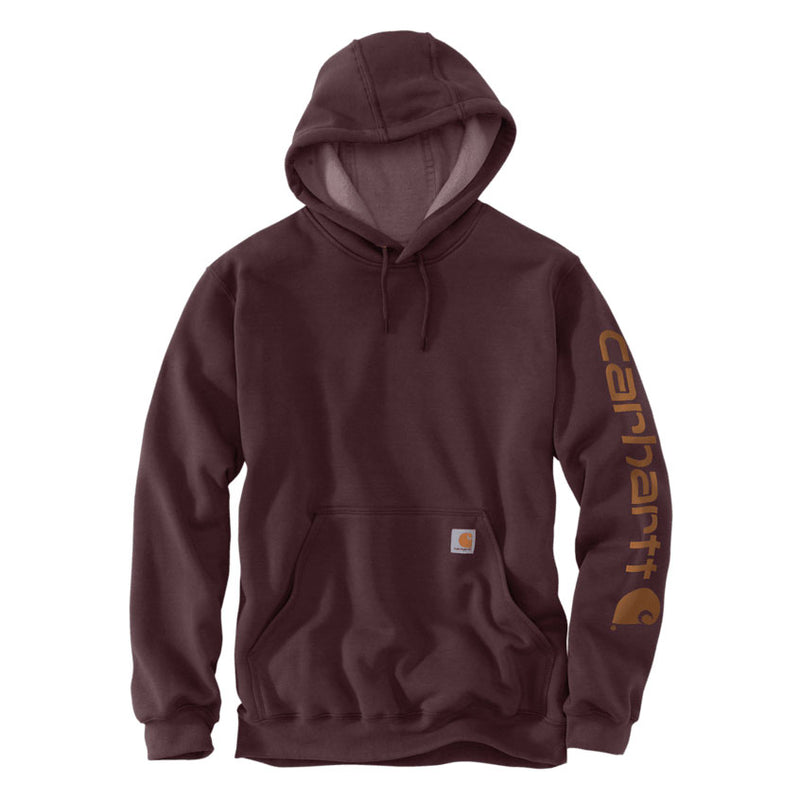MIDWEIGHT SLEEVE LOGO HOODIE Port