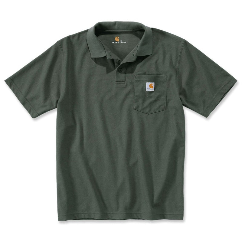 CONTRACTOR’S WORK POCKET POLO Moss
