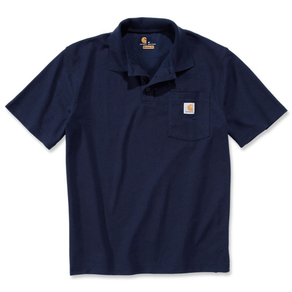 CONTRACTOR’S WORK POCKET POLO Navy