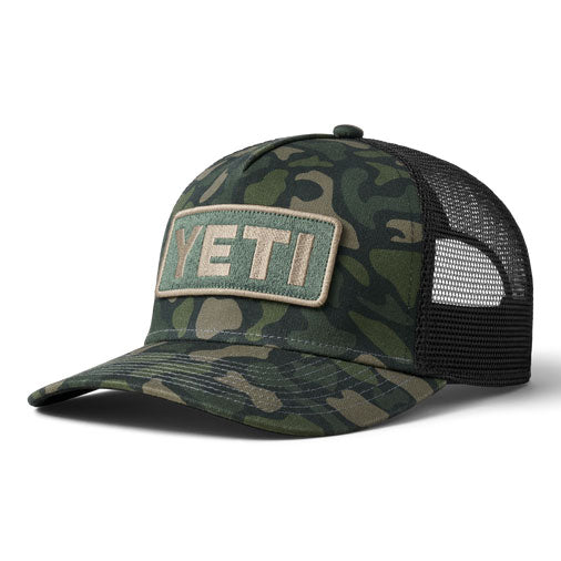 LOGO FULL CAMO TRUCKER HAT Green Camo