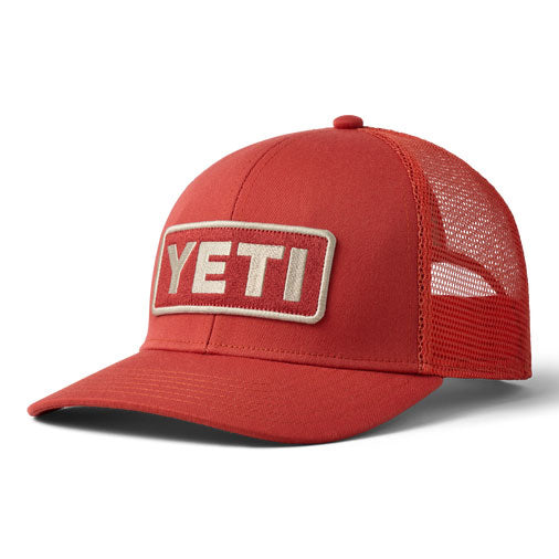 YETI Leather Logo Baseball Hat — Live To BBQ