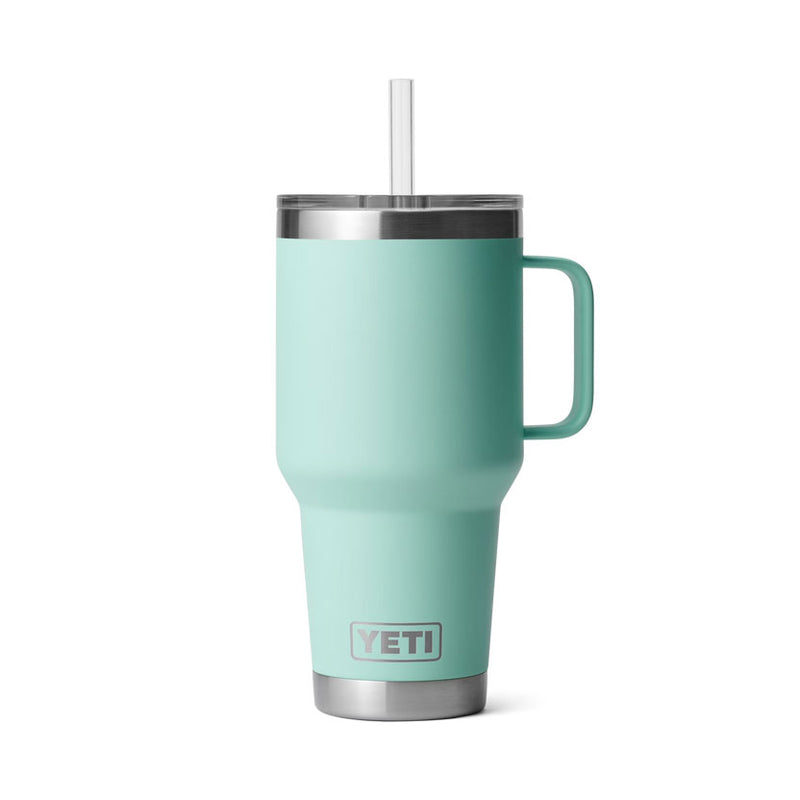 RAMBLER® 35 OZ (994 ML) STRAW MUG Seafoam