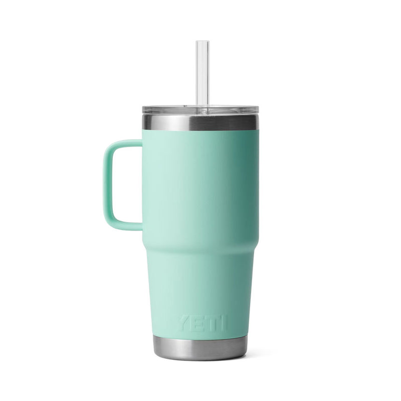 RAMBLER® 25 OZ (710 ML) STRAW MUG Seafoam