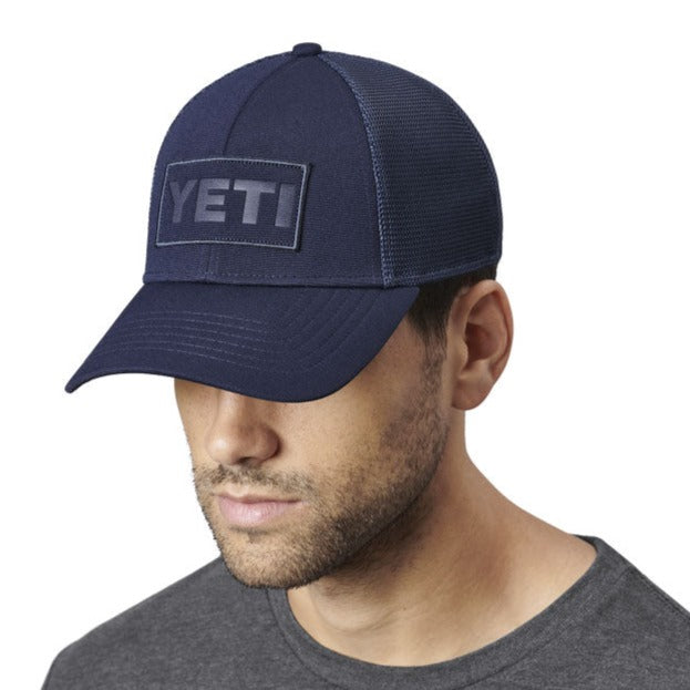 PATCH ON PATCH TRUCKER HAT Navy