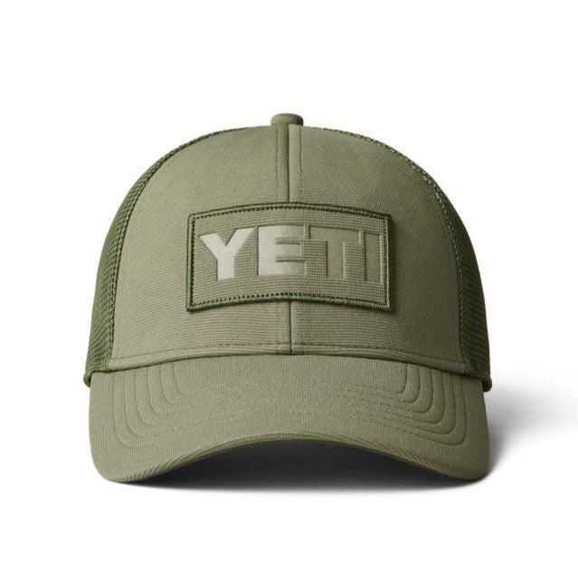 PATCH ON PATCH TRUCKER HAT Highlands Olive